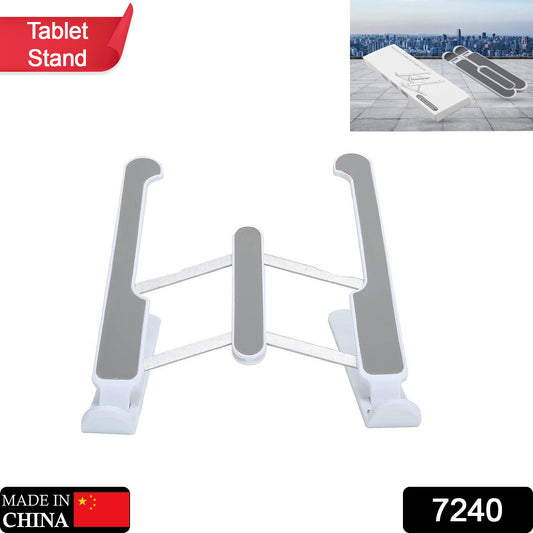 7240 Adjustable Laptop Stand Holder With Built-in Foldable Legs And High Quality Fibre